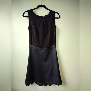 BRAND NEW $425 Sinequanone Genuine Sheep Leather Dress